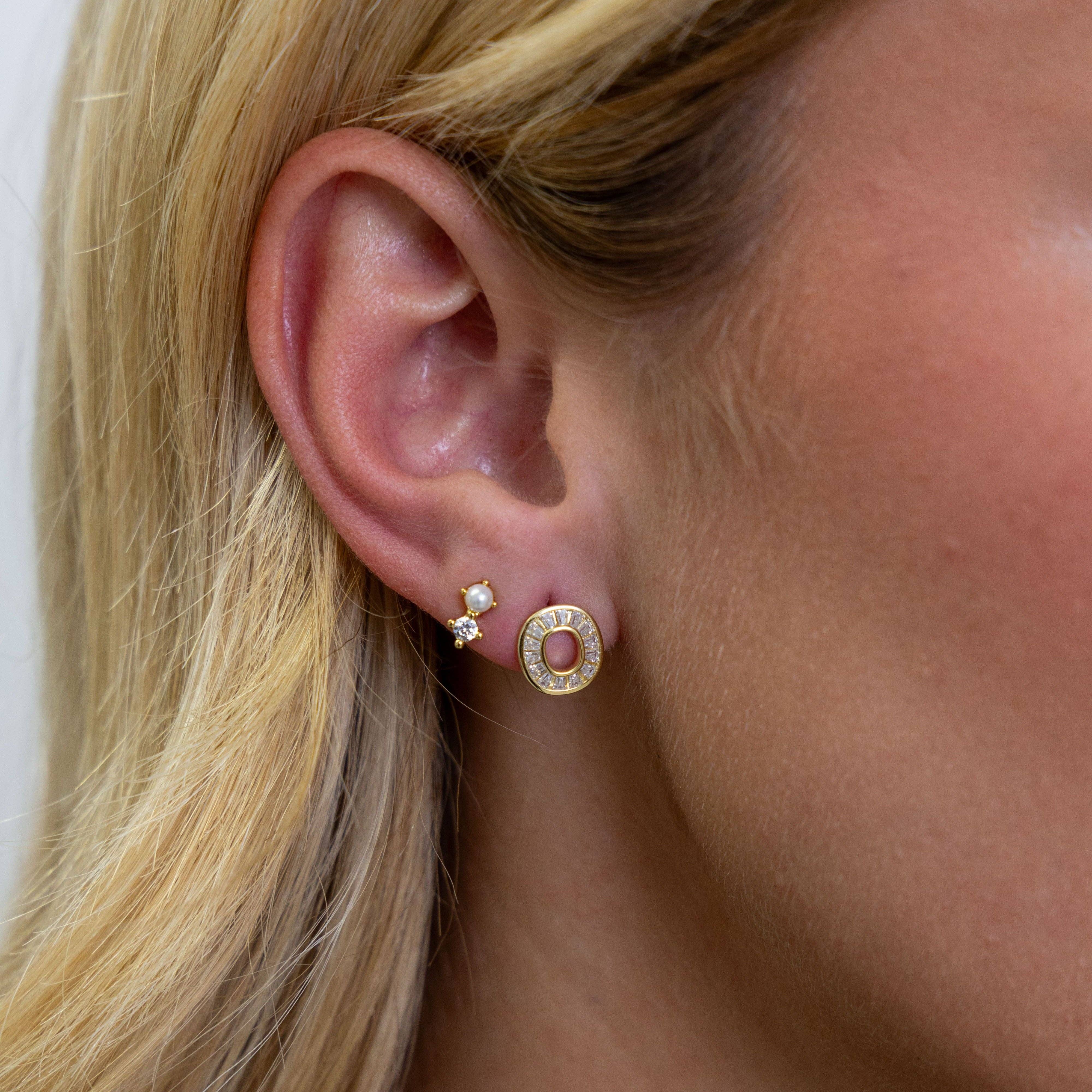 SAHIRA CZ Eternity Studs