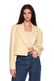 heavy knit boxy jacket 3"