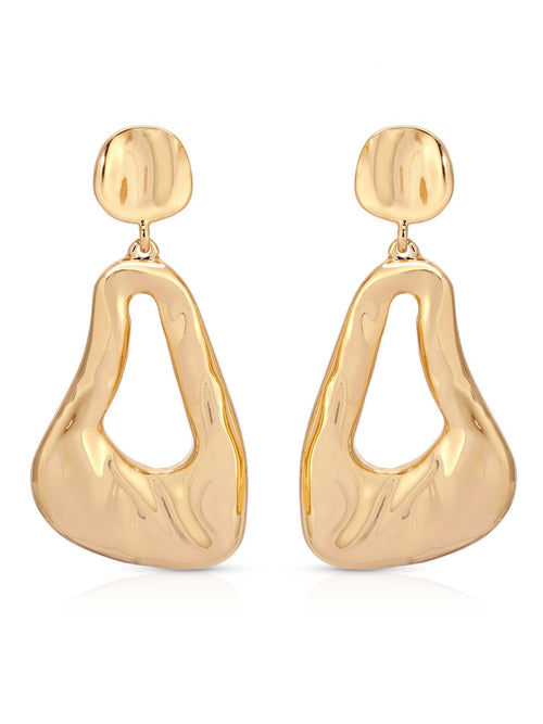 Ettika Molten Drop Earrings