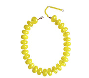 Gemelli Bailey Chunky Beaded Necklace - Yellow