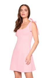tie strap a-line dress 18"
