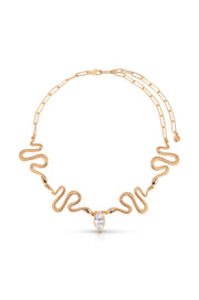 Ettika Serpentina Snake Choker