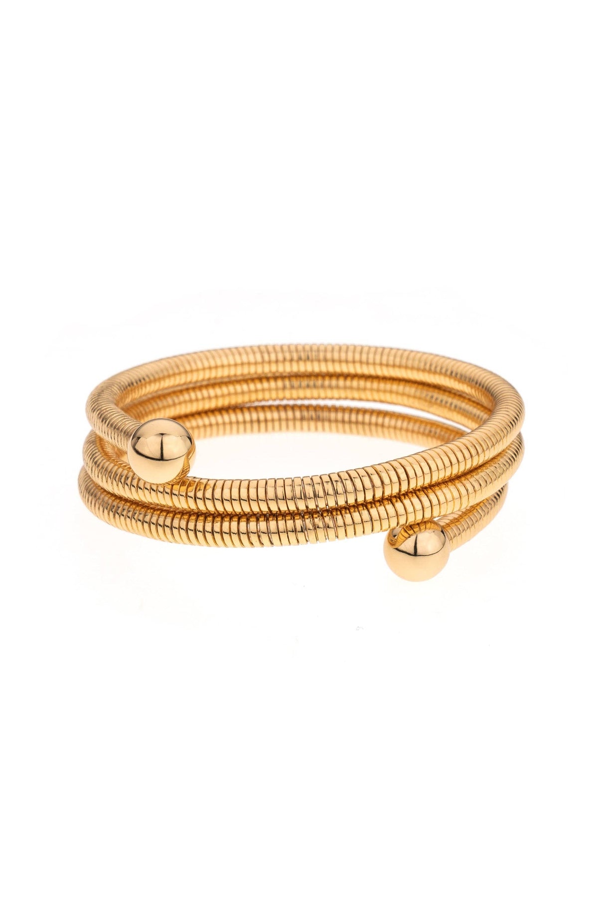 Ettika Spring Band Flex Bangle