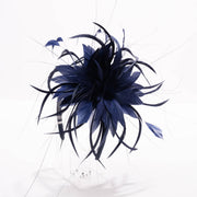 7" Double Feather Fascinator