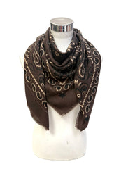 Lineta Large Square Bandana Scarf