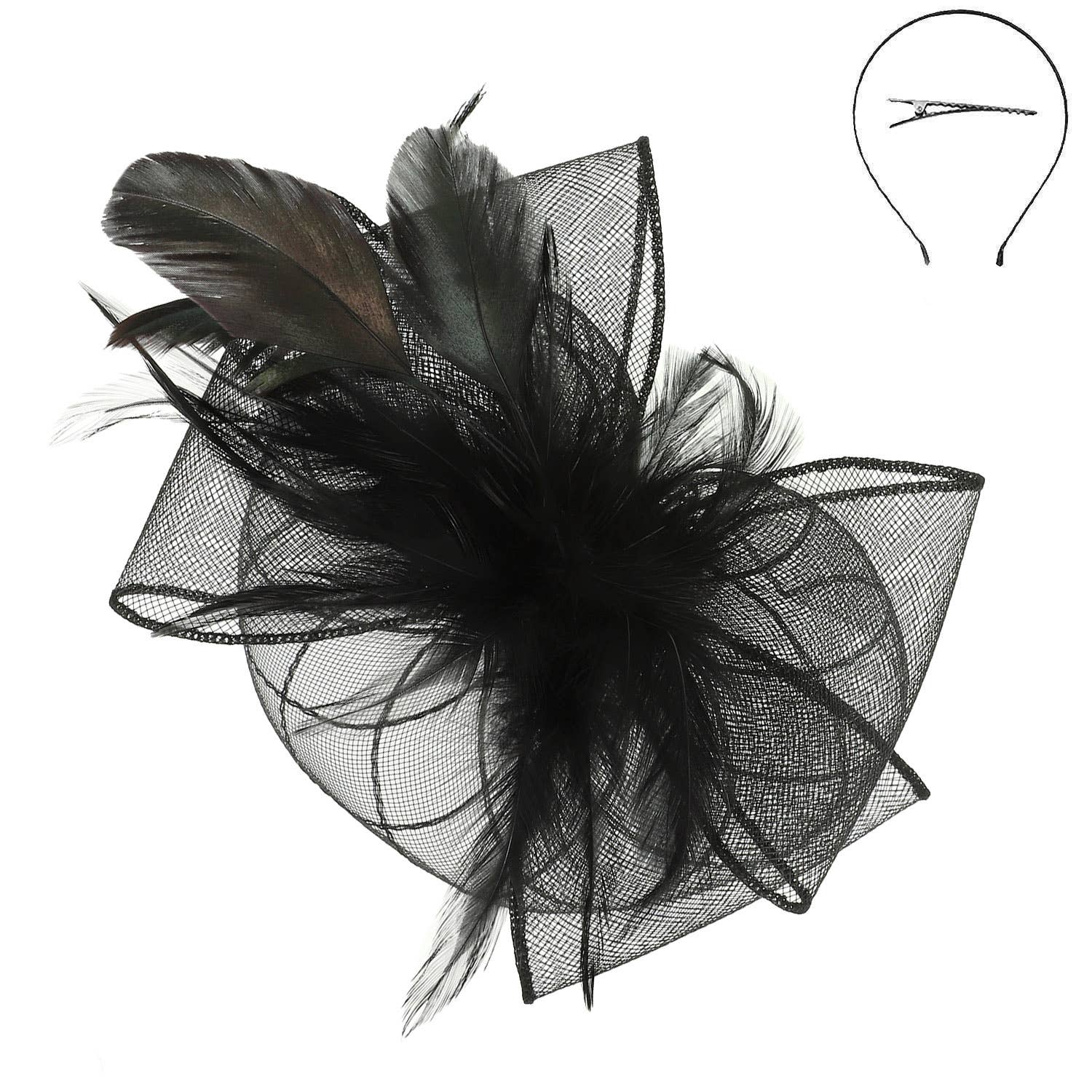 Fashion Fascinator with Feather