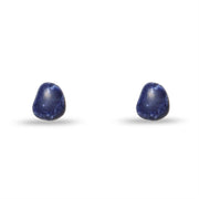 Lele Sadoughi Indigo Baroque Stud Earrings