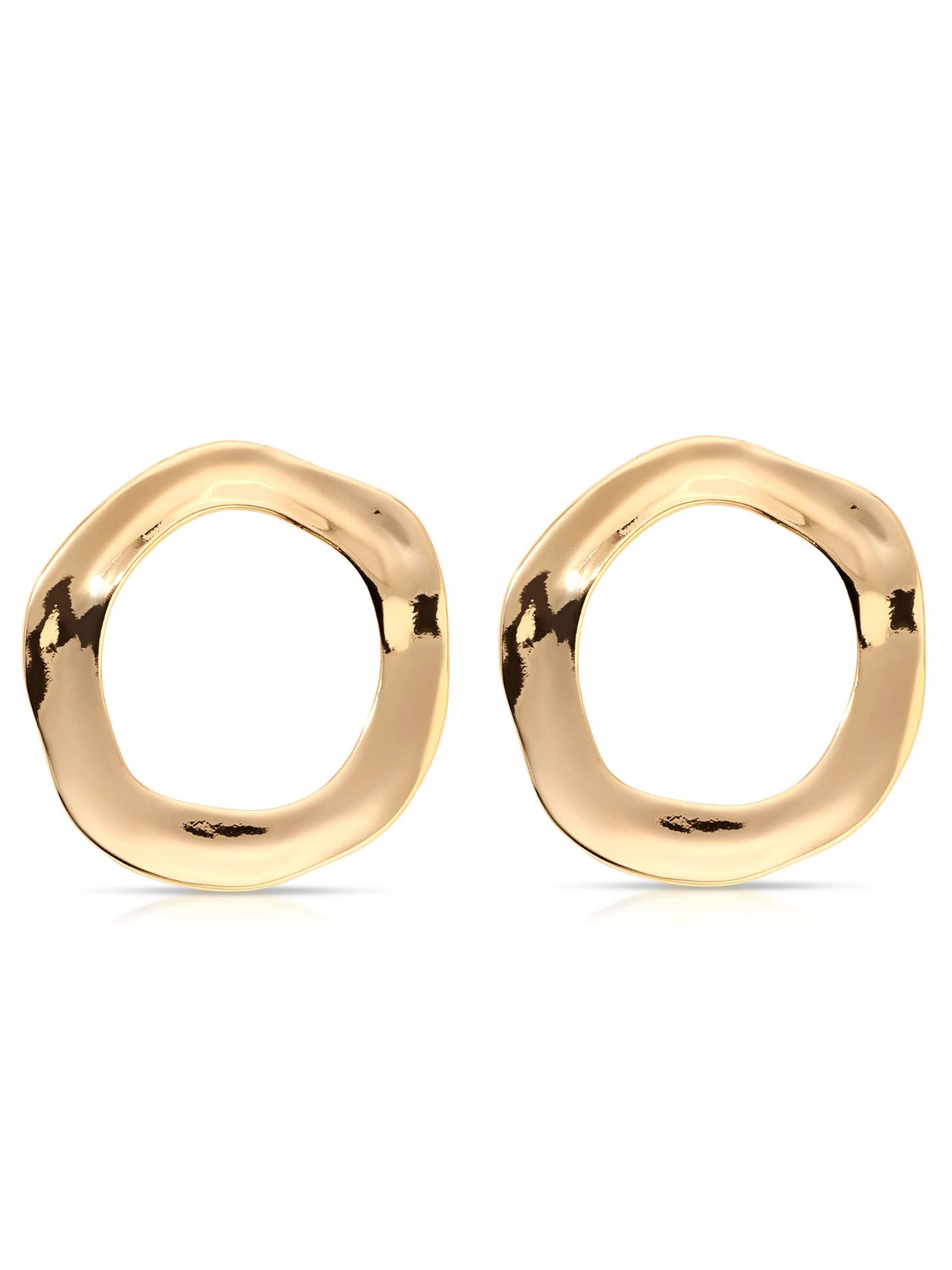 Ettika Open Circle Earrings