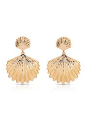 Ettika Sun-drenched Shell Earrings