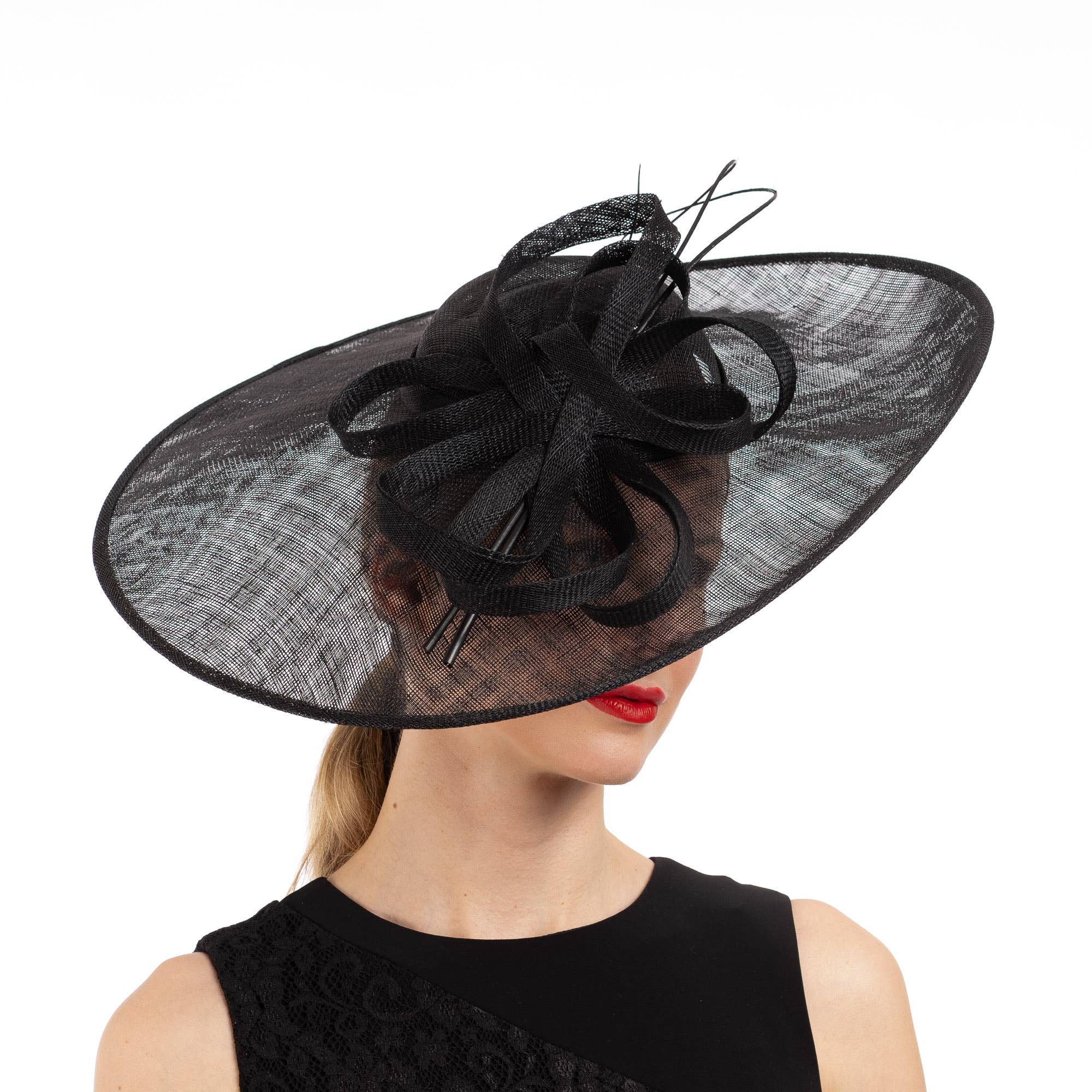 Sinamay Loop Bonded Fascinator