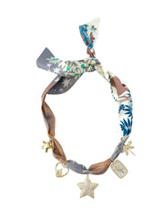 Gemelli Ari Multi Charm Scarf Necklace
