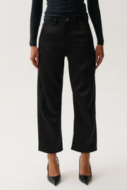 BLACK SATEEN
