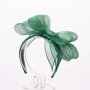 Sinamay Double Bow Fascinator