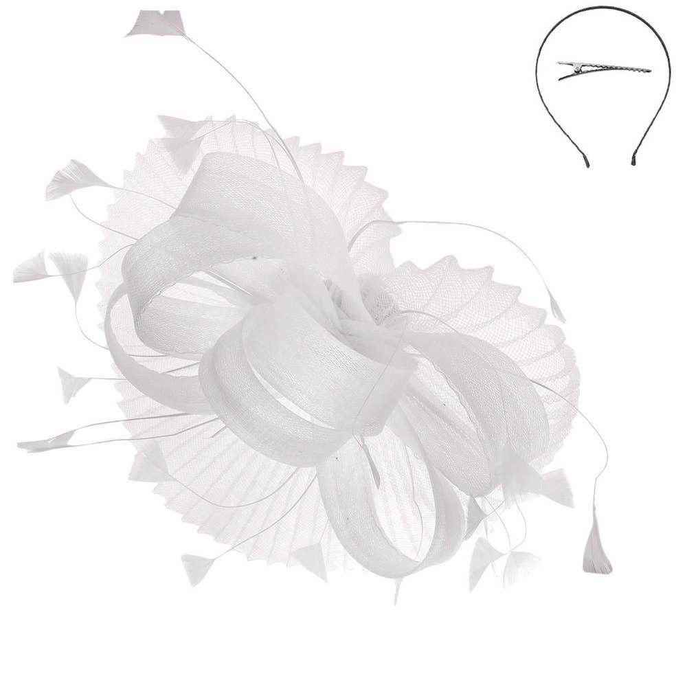 Feather Spray Loop Fascinator