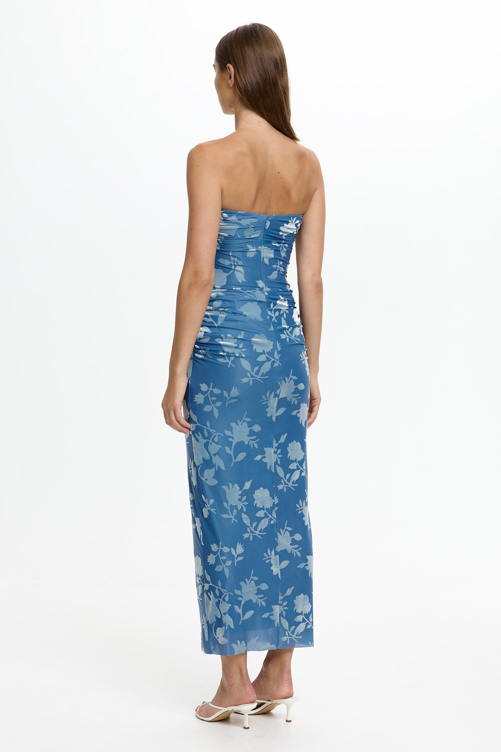 CEIRA STRAPLESS MAXI DRESS