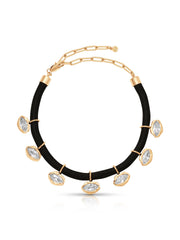 Midnight Luxe Crystal Choker