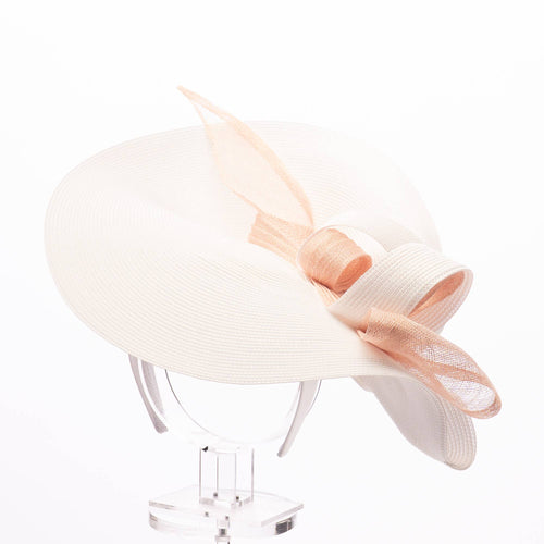 Sinamay Bow Headband Fascinator