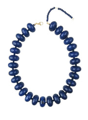 Gemelli Bailey Chunky Beaded Necklace - Navy