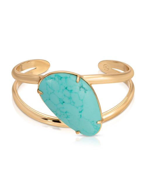 Ettika Desert Tide Cuff in Turquoise