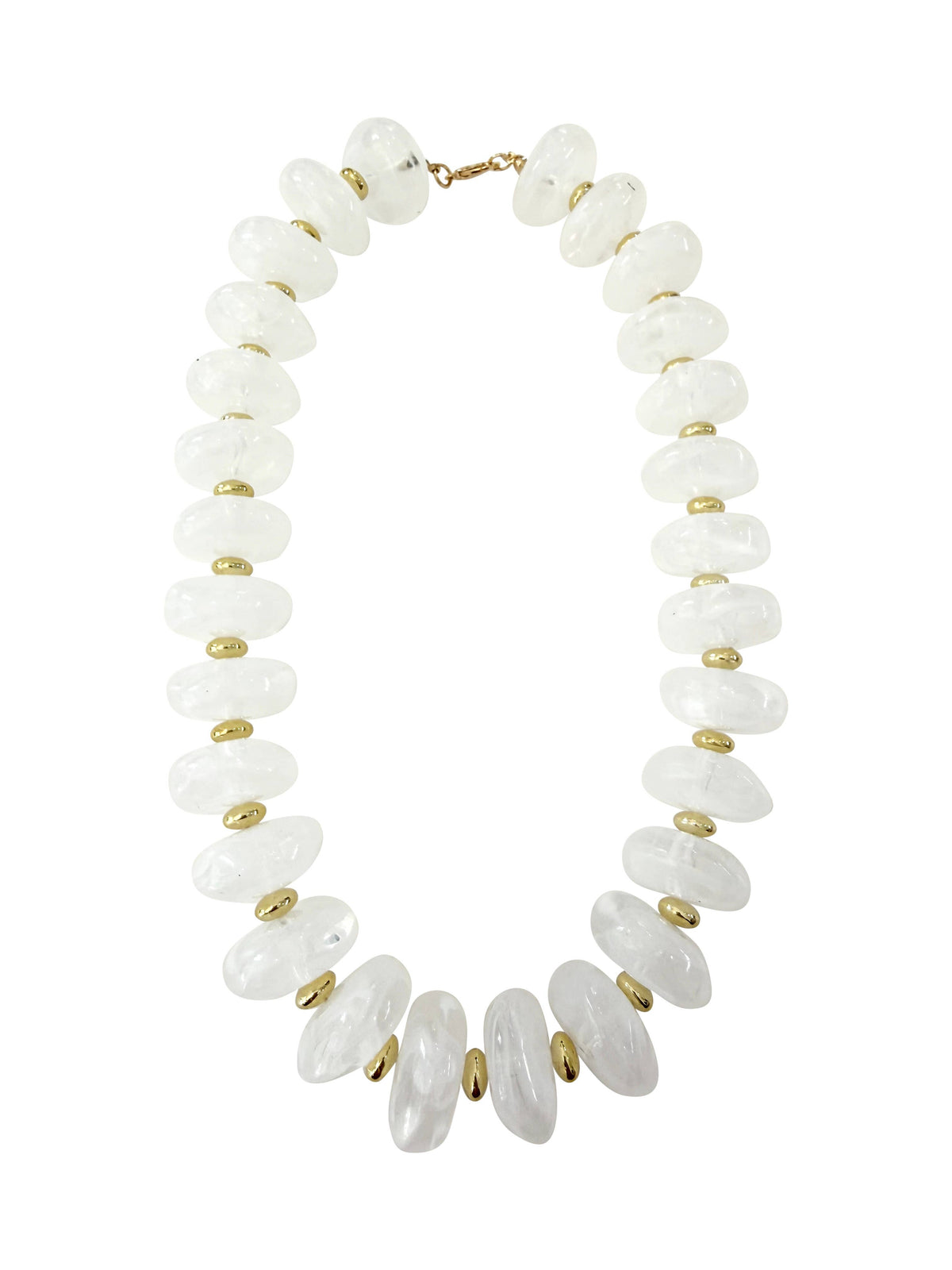 Gemelli Randi Chunky Beaded Necklace - Clear