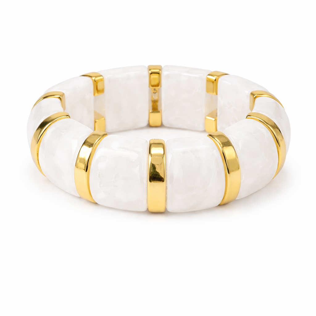 SAHIRA Verona Bangle White