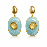 SAHIRA Glenda Light Blue Drop Earring