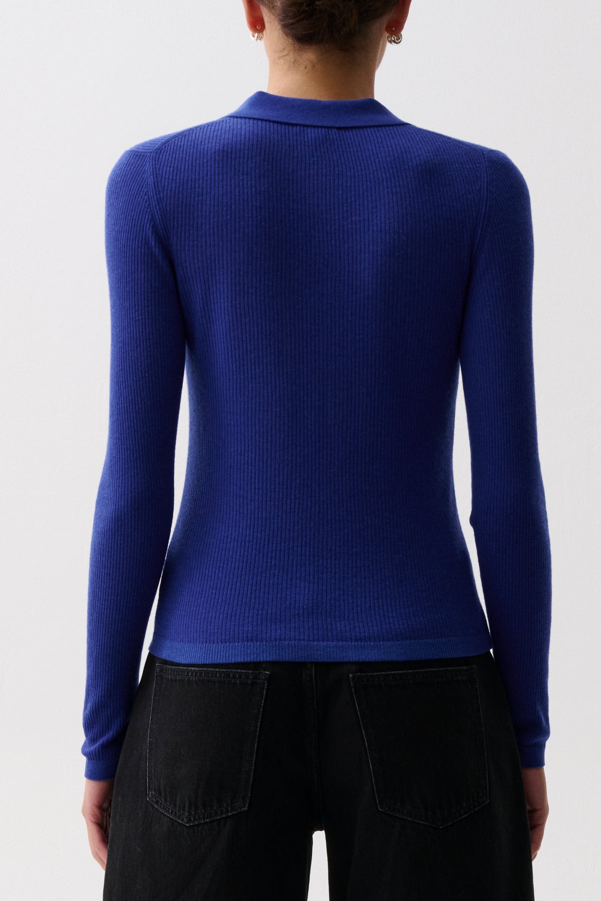 ELISE FEATHERWEIGHT POLO HENLEY