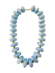 Gemelli Randi Chunky Beaded Necklace - Light Blue