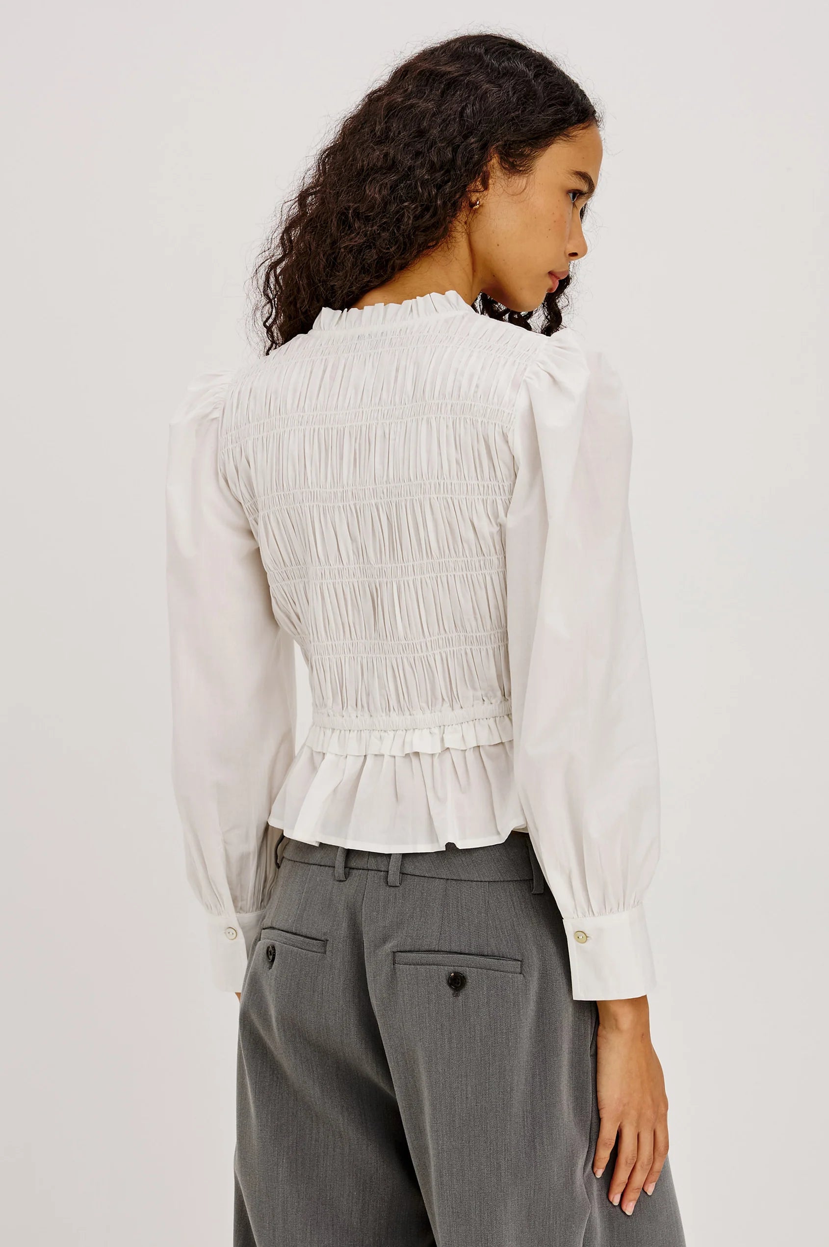 Rails Sami Smocked Top