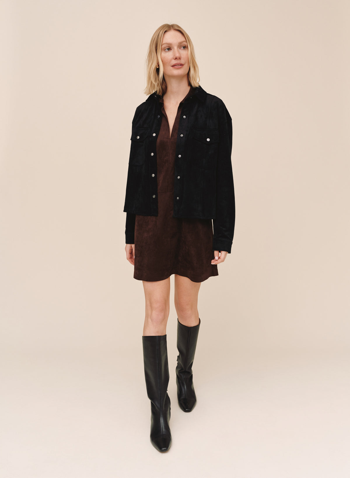 B2941-K26-300 - SEAMED POCKET SHACKET