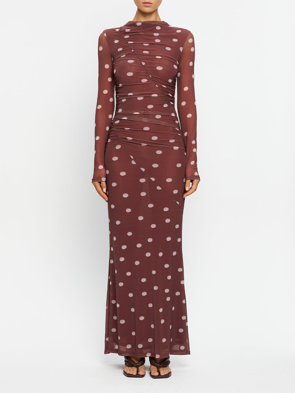 Edie Mesh Maxi Dress