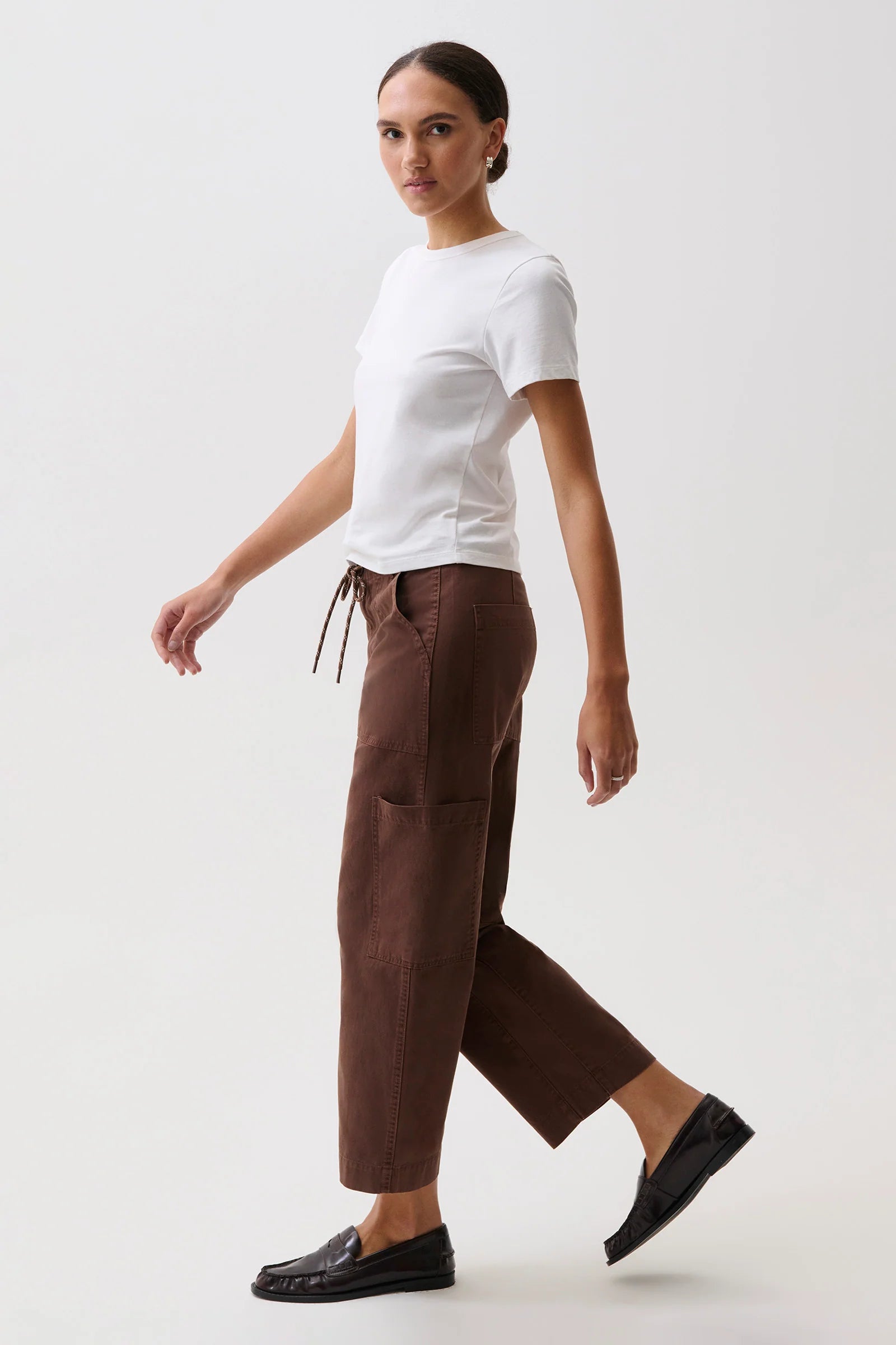 Pistola Sabrina Curved Utility Pants