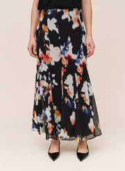 B3753-L83-304 - RELEASE PLEAT CHIFFON SKIRT