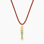 THATCH Amalfi Fish Silk Cord Necklace