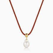 THATCH Talia Pearl Bail Necklace