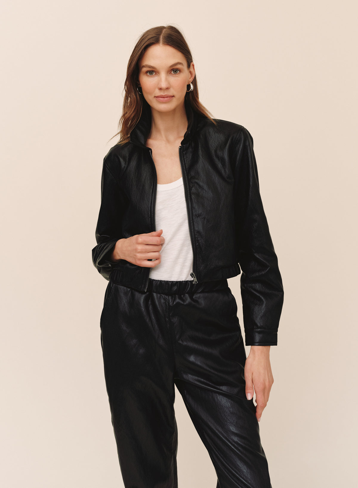 B20239-K08-300 - CROP BOMBER JACKET