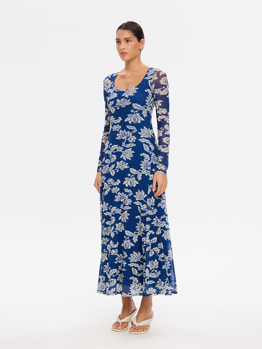 Linda Mesh Maxi Dress