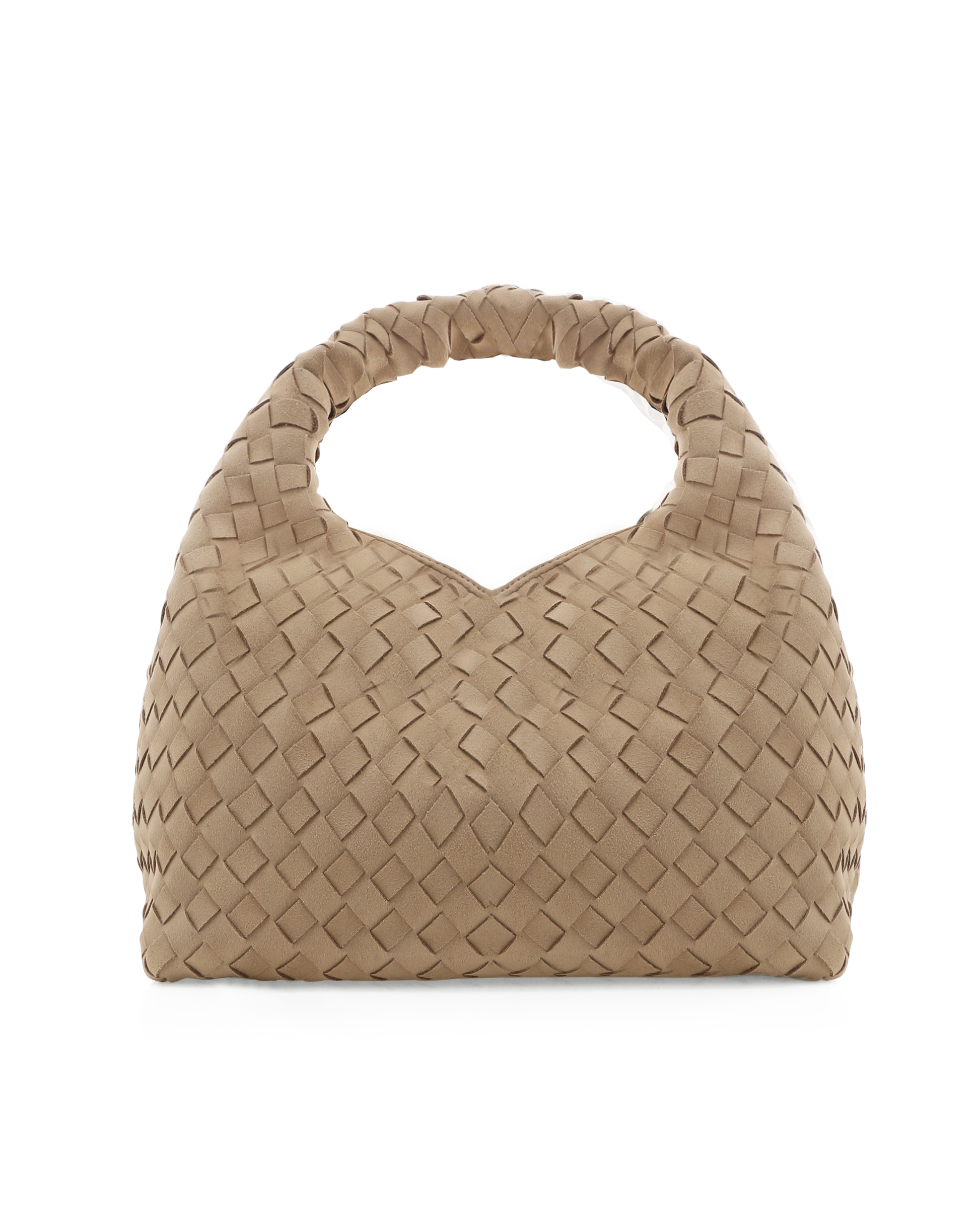 SOLENE WOVEN HANDLE BAG