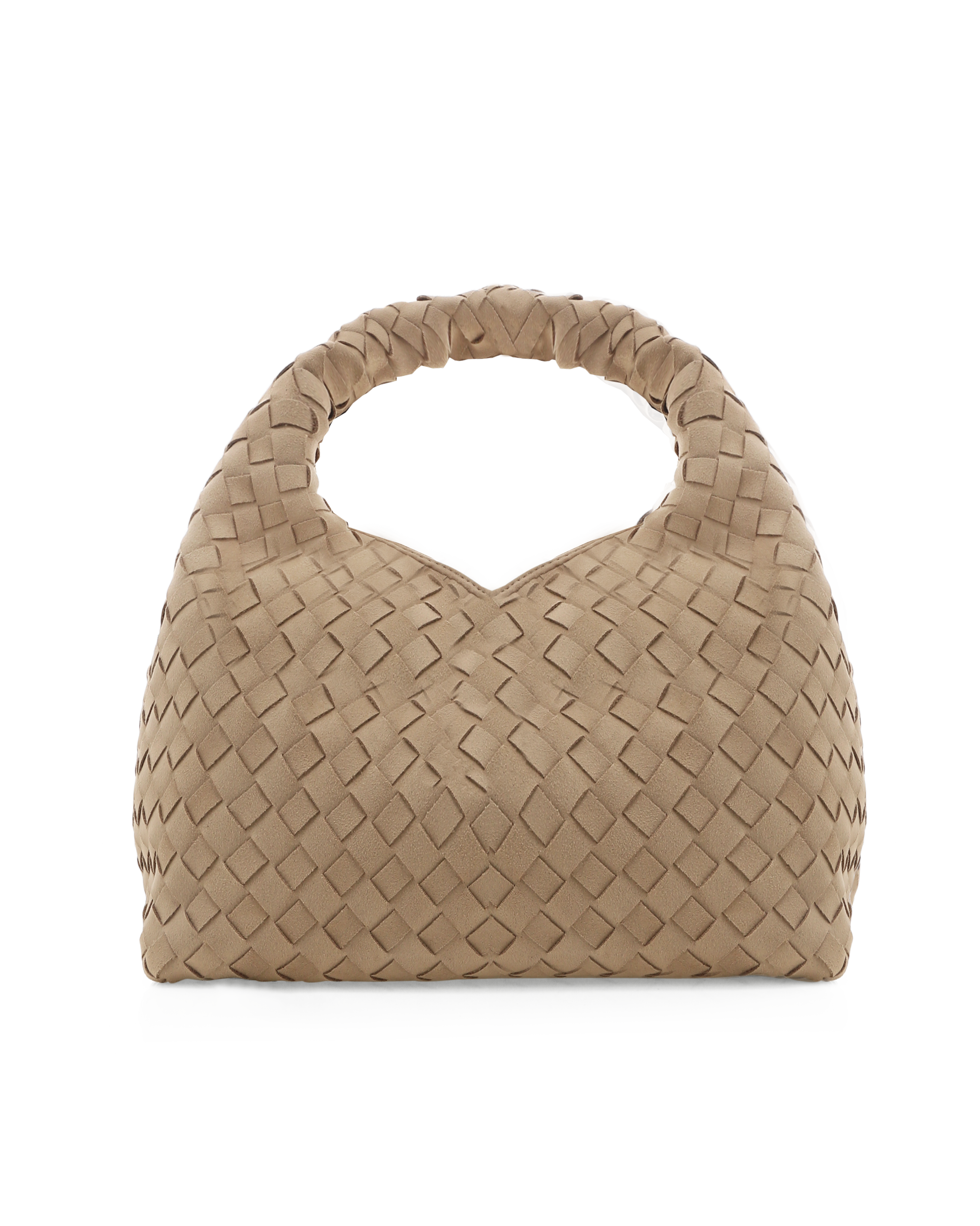 SOLENE WOVEN HANDLE BAG