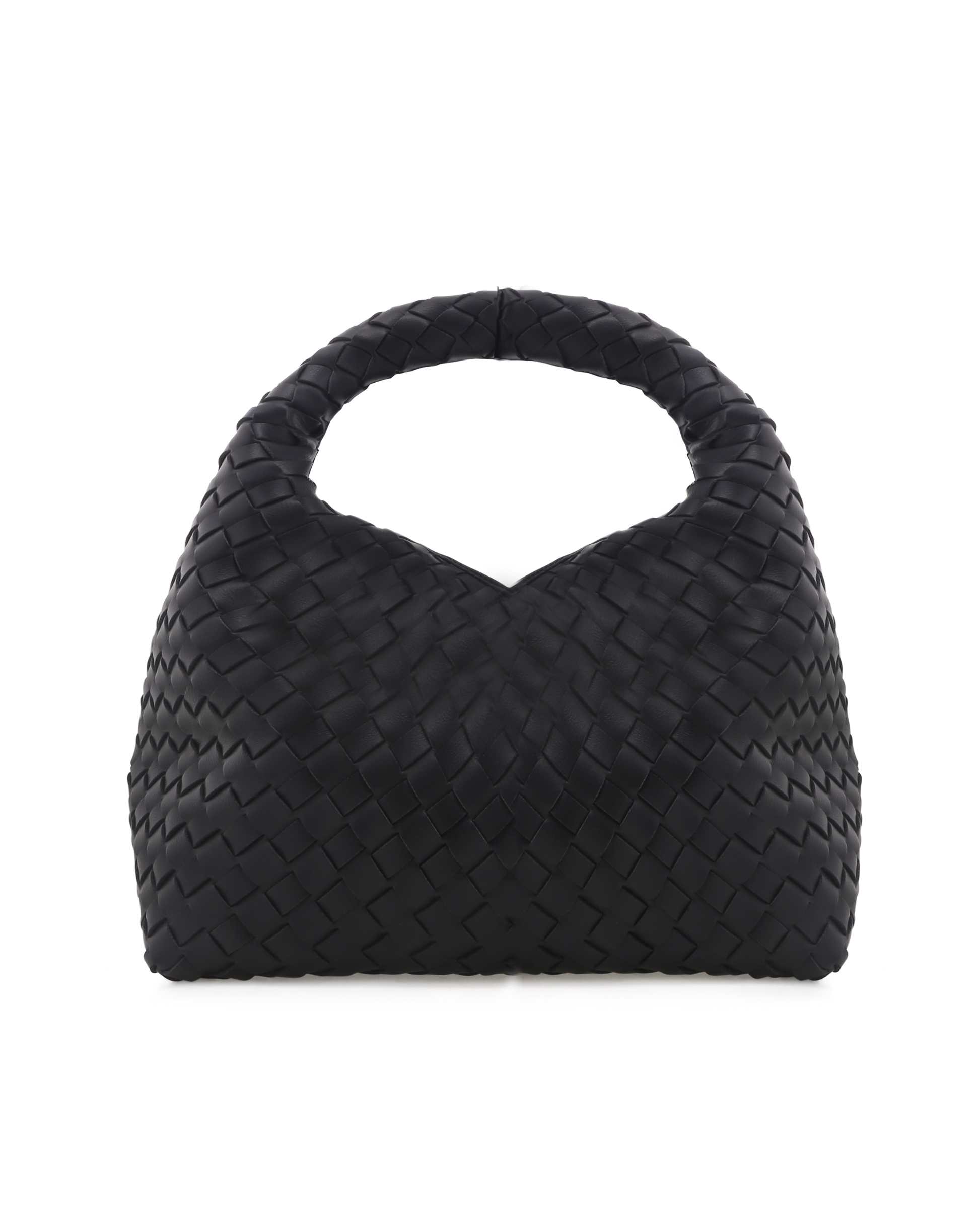 SOLENE WOVEN HANDLE BAG