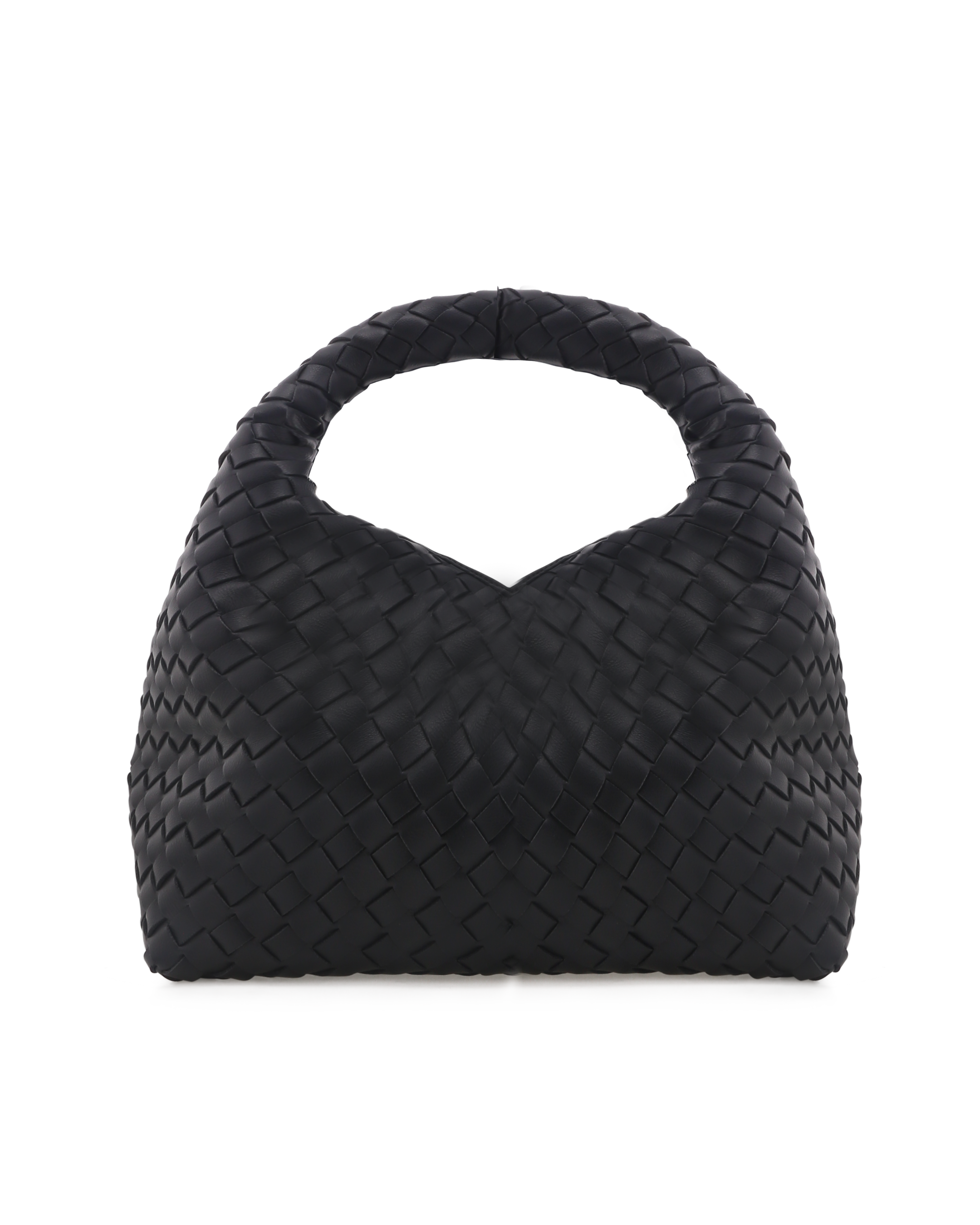 SOLENE WOVEN HANDLE BAG