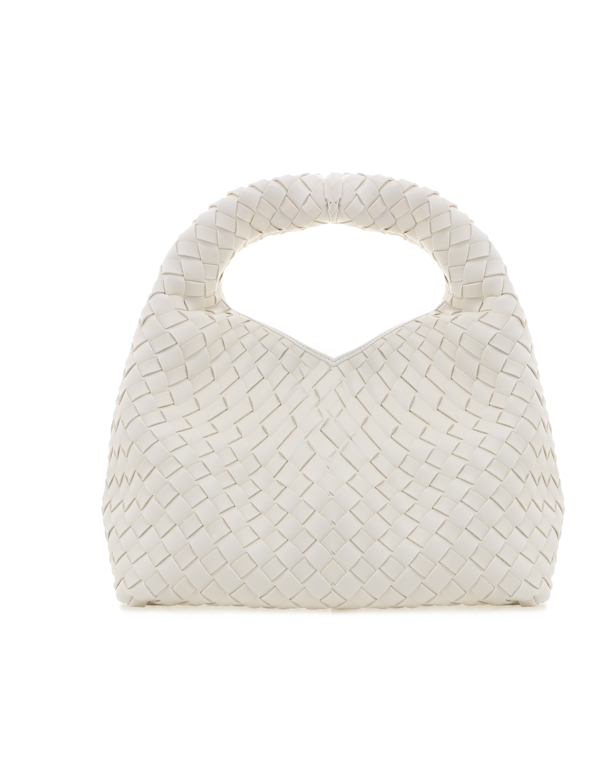 SOLENE WOVEN HANDLE BAG