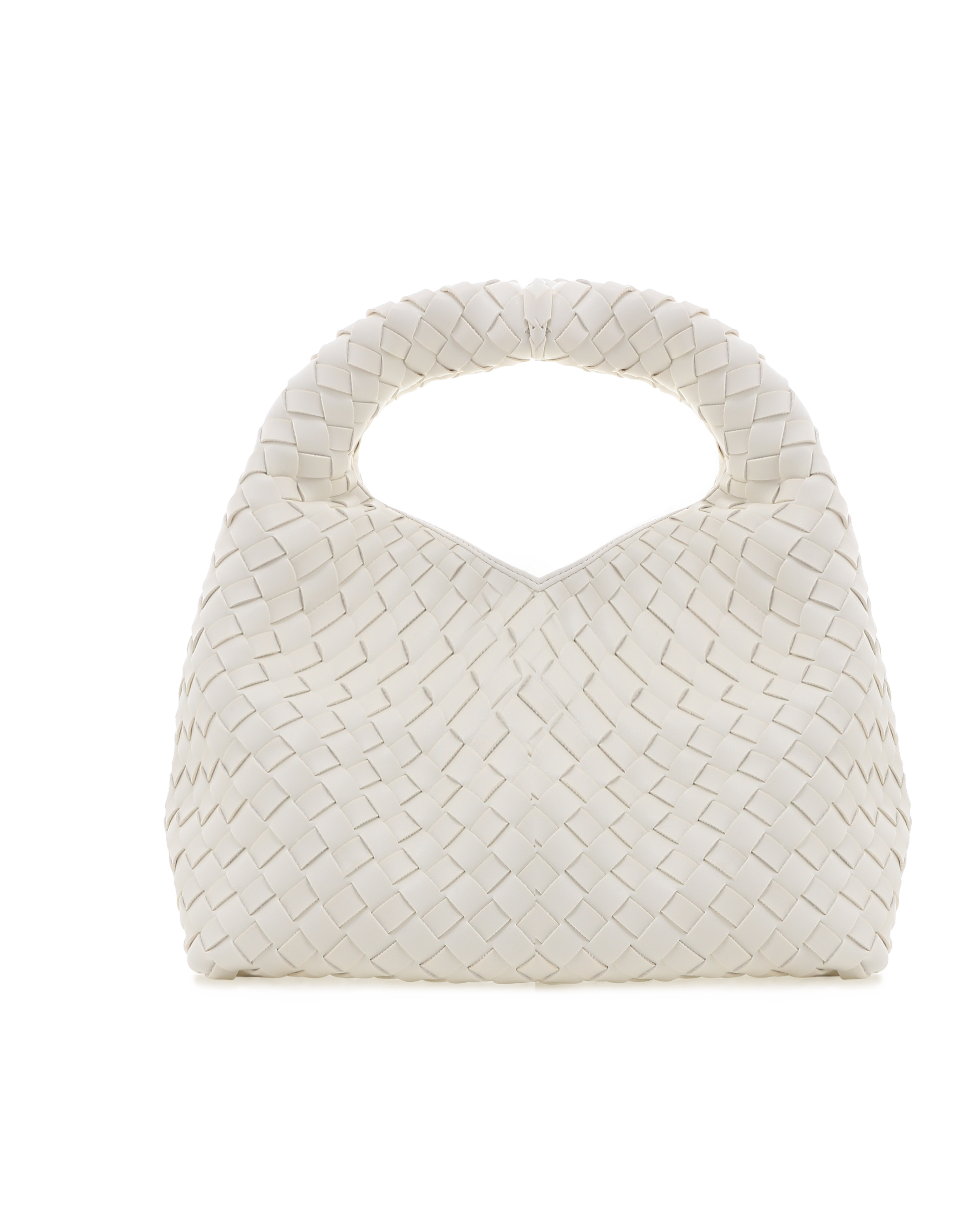 SOLENE WOVEN HANDLE BAG