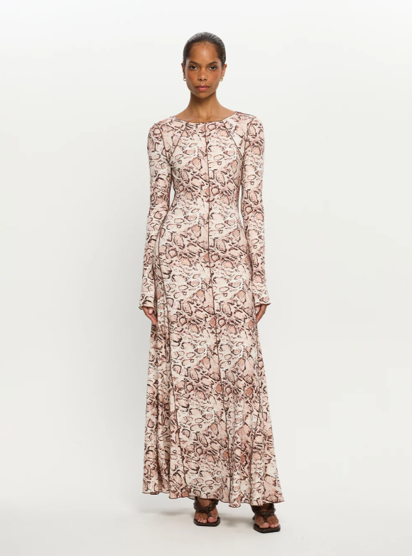 KIVARI Simone Jersey Maxi Dress