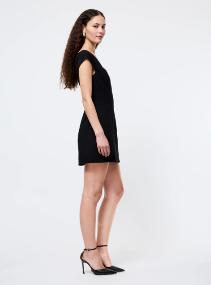 French Connection Azra Twill Cap Sleeve Mini Dress