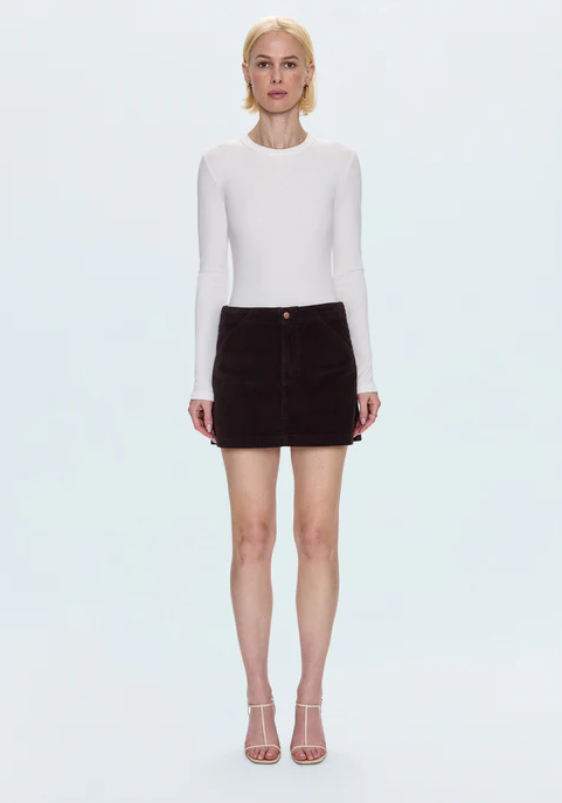 Pistola Uma Corduroy Mini Skirt