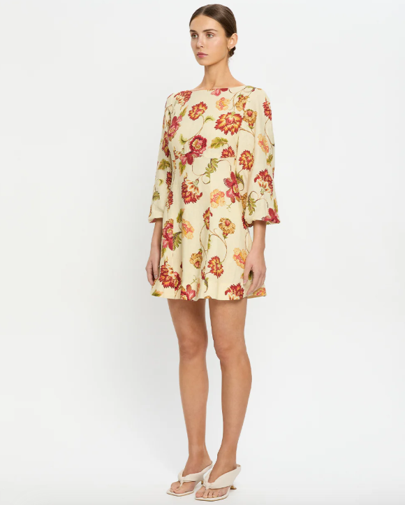 KIVARI Odessa Sleeved Mini Dress