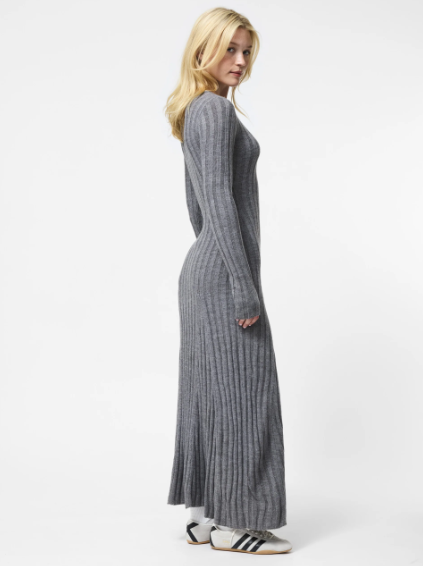 French Connection Babysoft Fit Flare Midi Dress