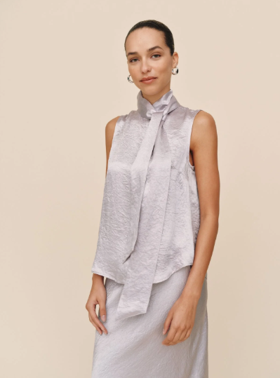 Bella Dahl Scarf Neck Blouse