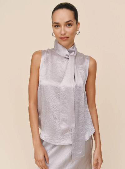 Bella Dahl Scarf Neck Blouse